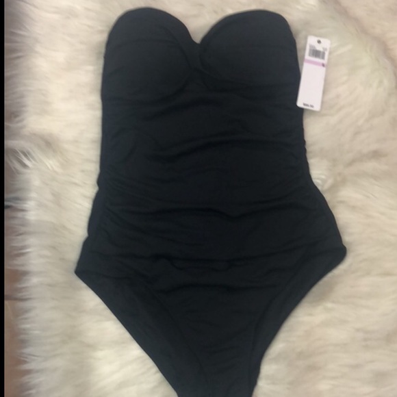 🆕 Anne Cole one piece bathing suit Black in color! - Picture 3 of 4